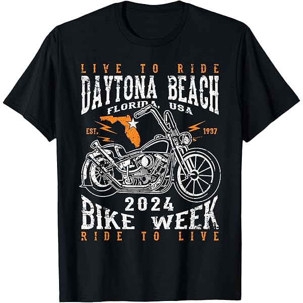 Amazon.com: Daytona Beach Bike Week 2024 Motorcycle